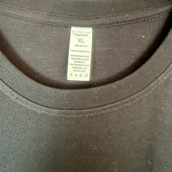 Black Graphic T-Shirt With Pink Flamingos, NWOT, Short Sleeves. Size XL - Picture 3 of 8